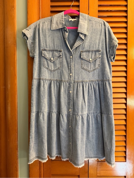 entro Dresses & Skirts - Denim Mini Dress